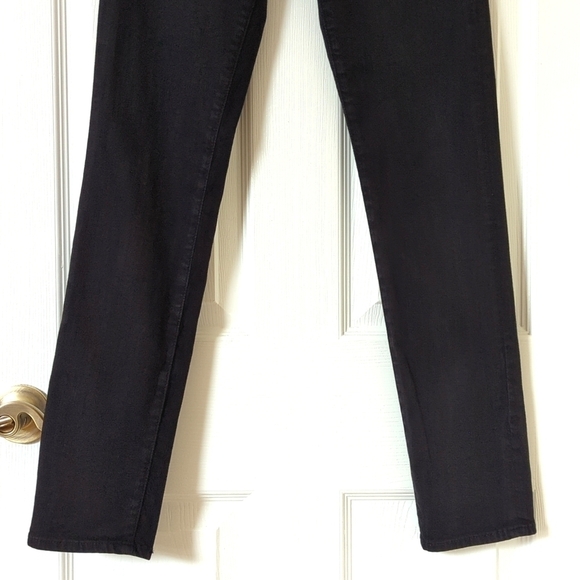 AG Adriano Goldschmied The Prima Mid Rise Cigarette Leg Skinny Jeans Black 26 - Picture 3 of 15